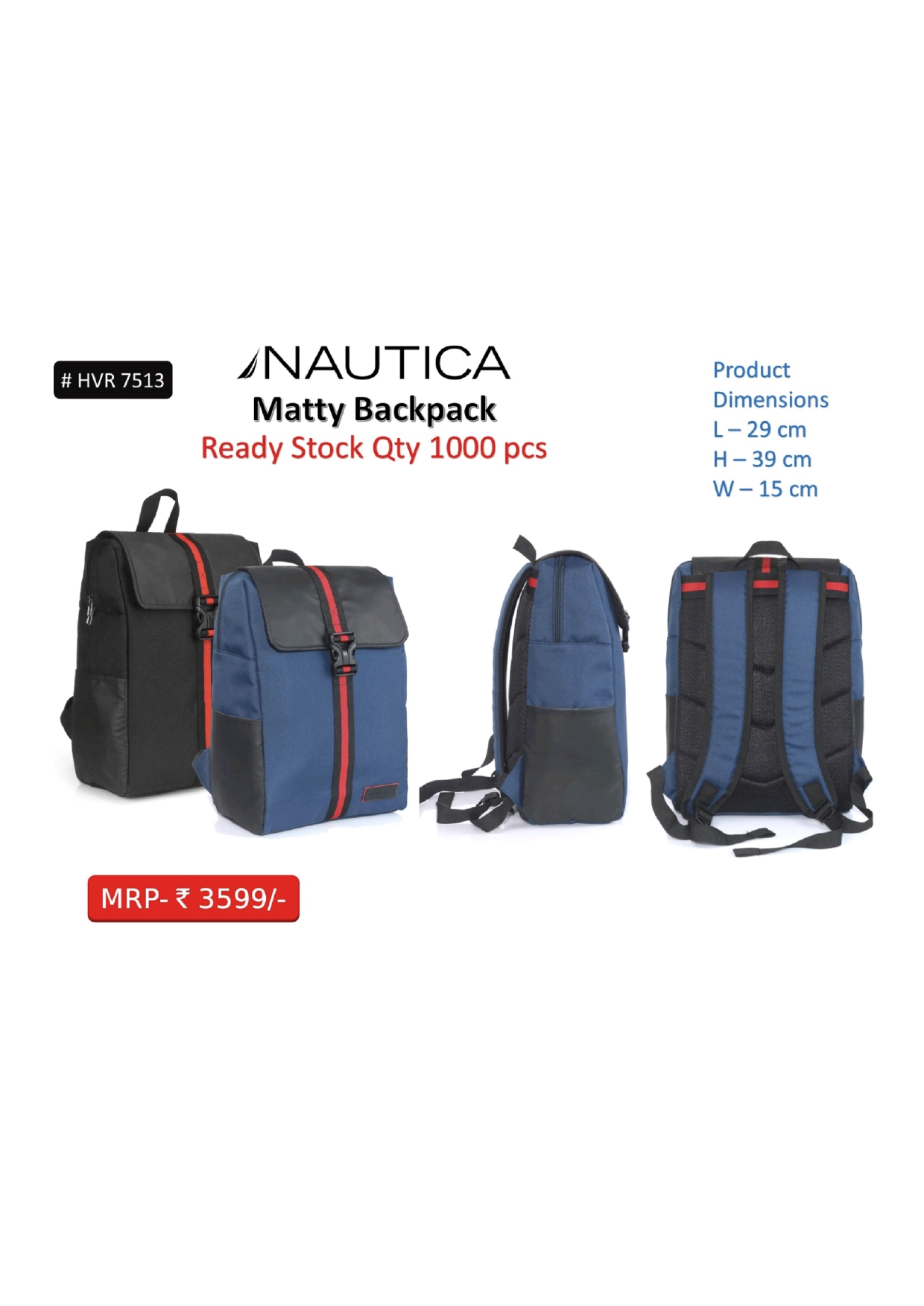 Nautica matty backpack 